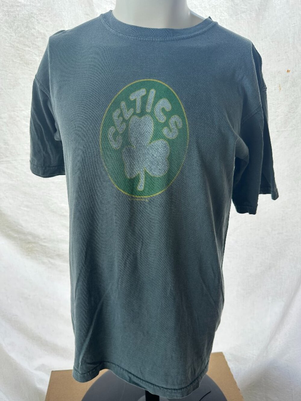 Boston Celtics Hardwood Classics Men's Green T Shirt Medium Larry Bird Kevin